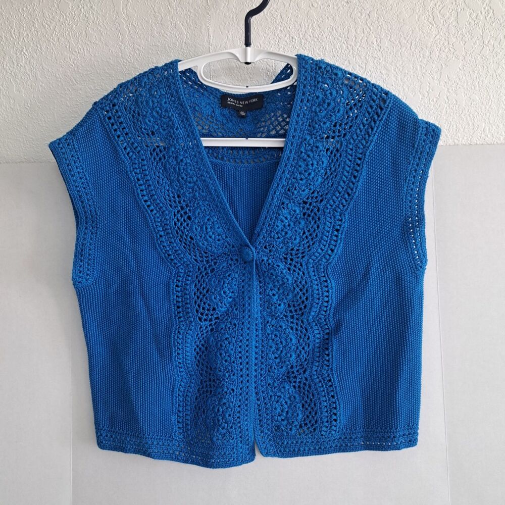 Jones New York Women's  M Sweater Cardigan
